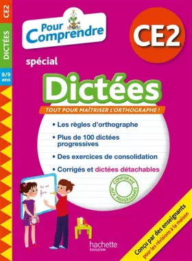 Couverture du produit · Pour Comprendre Dictées CE2