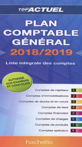 Couverture du produit · Top'Actuel Plan Comptable 2018-2019