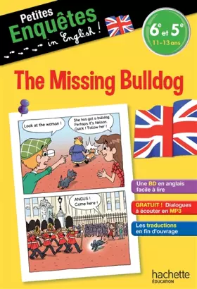 Couverture du produit · Anglais 6e-5e The missing Bulldog - Cahier de vacances