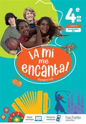 Couverture du produit · A mi me Encanta 4e - Livre élève - Ed. 2021