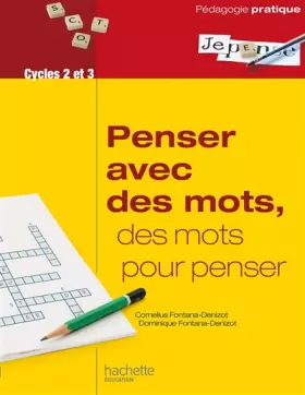 Couverture du produit · Penser avec des mots, des mots pour penser