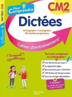 Couverture du produit · Pour Comprendre Dictées CM2