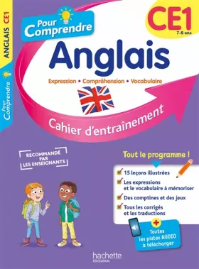 Couverture du produit · Pour comprendre Anglais CE1