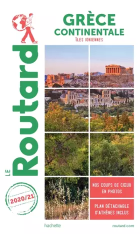 Couverture du produit · Guide du Routard Grèce continentale 2020/21