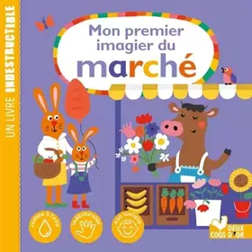 Couverture du produit · Mon imagier du marché - Livre Indestructible