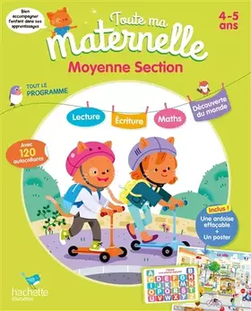Couverture du produit · Toute Ma Maternelle- Moyenne section 4-5 ans
