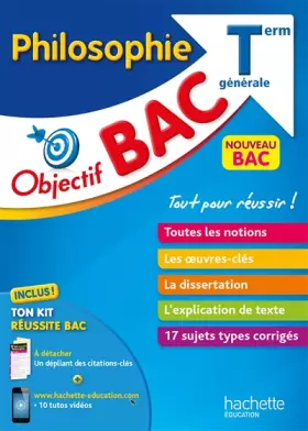 Couverture du produit · Objectif Bac - Philosophie - Terminale