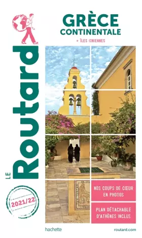 Couverture du produit · Guide du Routard Grèce continentale 2021/22