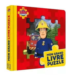 Couverture du produit · Sam le pompier - Mon grand livre puzzle