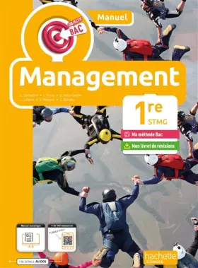 Couverture du produit · Objectif Bac Management 1re STMG (manuel) - Ed. 2024