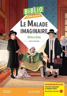 Couverture du produit · Bibliocollège - Le Malade imaginaire, Molière