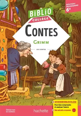 Couverture du produit · BiblioCollège - Contes, Frères Grimm