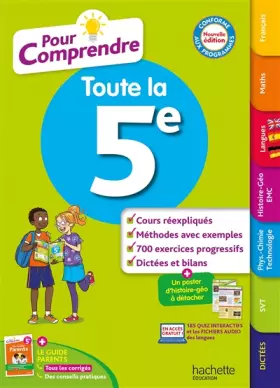 Couverture du produit · Pour comprendre Toute la 5e