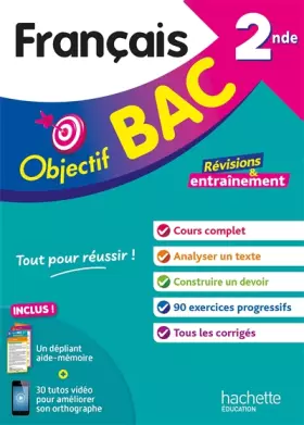 Couverture du produit · Objectif BAC Français 2nde