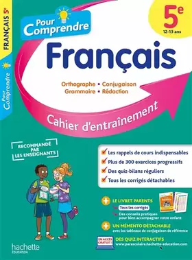 Couverture du produit · Pour Comprendre Français 5e