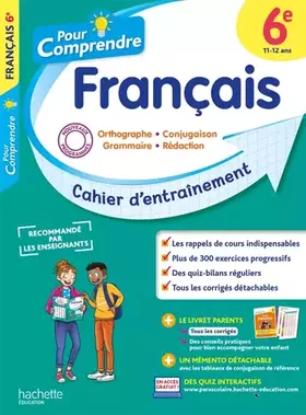 Couverture du produit · Pour Comprendre - Français 6e