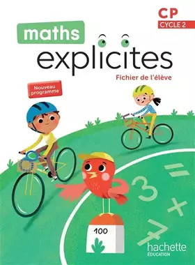 Couverture du produit · Maths Explicites CP - Fichier élève - Edition 2025