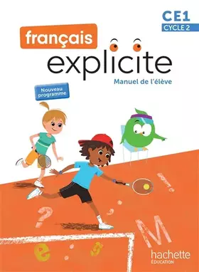 Couverture du produit · Français Explicite CE1 - Livre de l'élève - Ed. 2025