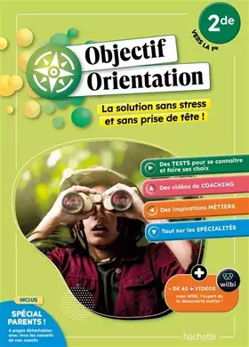 Couverture du produit · Objectif Orientation - 2de vers la 1re