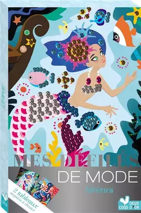 Couverture du produit · Sequins à clouter sirènes - boîte avec accessoires