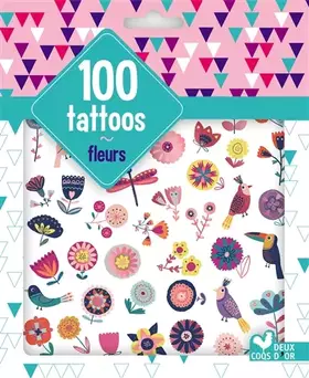 Couverture du produit · 100 tattoos fleurs