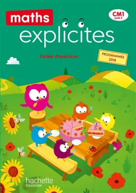 Couverture du produit · Maths Explicites CM1 - Cahier élève - Ed. 2020