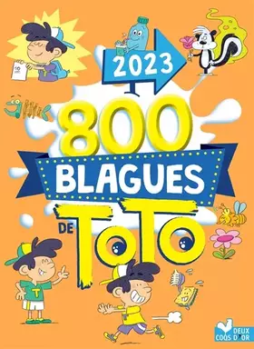 Couverture du produit · 800 blagues de Toto 2023