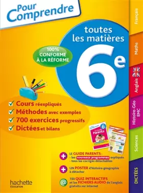 Couverture du produit · Pour Comprendre Toute la 6e - Nouveau programme 2016