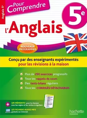 Couverture du produit · Anglais 5e - Nouveau programme 2016