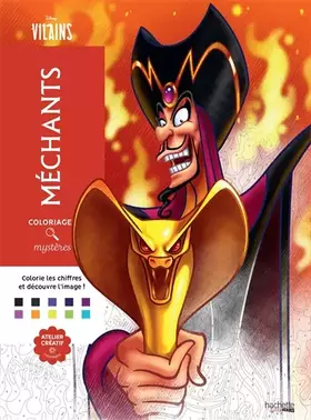 Couverture du produit · Coloriages mystères Disney Méchants