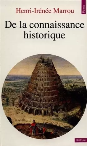 Couverture du produit · De la connaissance historique