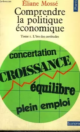 Couverture du produit · Comprendre la politique economique