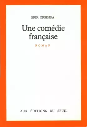 Couverture du produit · Une Comédie française