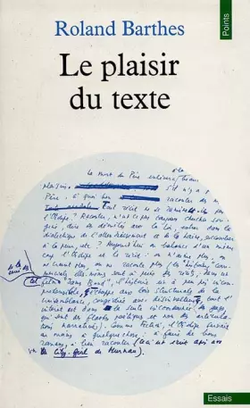 Couverture du produit · Le plaisir du texte