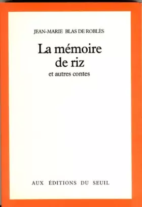 Couverture du produit · La Mémoire de riz : Et autres contes