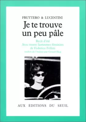 Couverture du produit · Je te trouve un peu pâle : Récit d'été