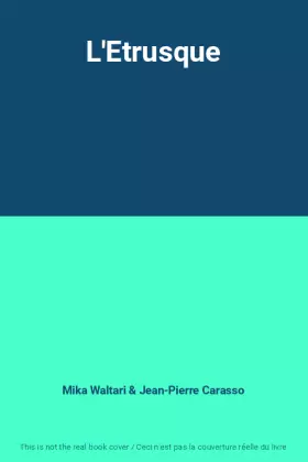 Couverture du produit · L'Etrusque