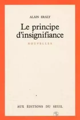 Couverture du produit · Le Principe d'insignifiance