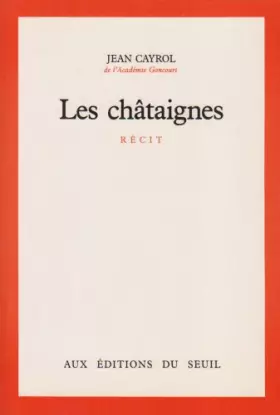 Couverture du produit · Les Châtaignes : Récit