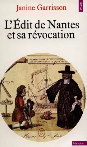Couverture du produit · L'édit de Nantes et sa révocation