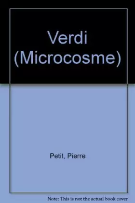 Couverture du produit · Verdi