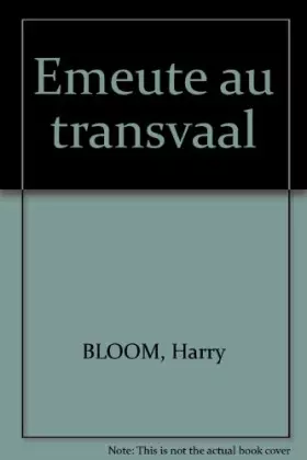Couverture du produit · Emeute au Transvaal