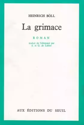 Couverture du produit · La grimace
