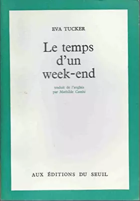 Couverture du produit · Le Temps d'un week-end