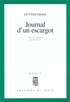 Couverture du produit · Journal d'un escargot