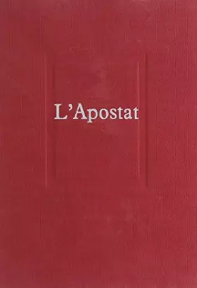 Couverture du produit · L'Apostat