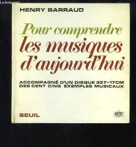 Couverture du produit · Pour comprendre les musiques d'aujourd'hui