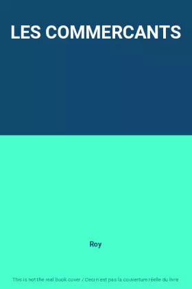 Couverture du produit · LES COMMERCANTS