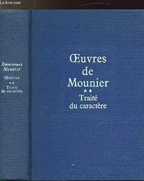 Couverture du produit · Traité du caractère. Oeuvres complètes, tome 2