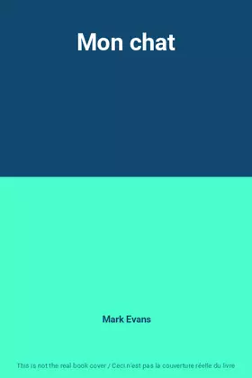 Couverture du produit · Mon chat